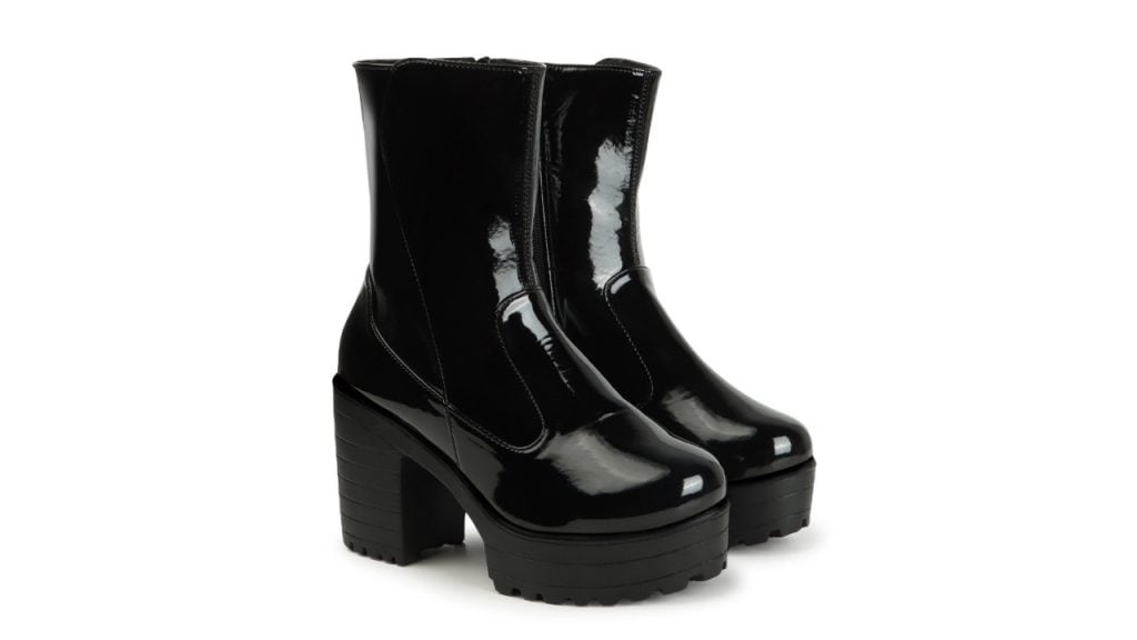 Killer Women High-Top Blocked Heel Boots