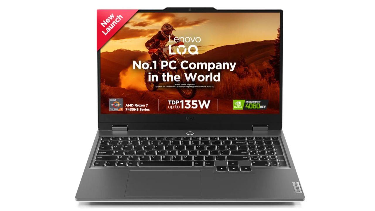 Lenovo LOQ AMD Ryzen 5 Quad Core Gaming Laptop