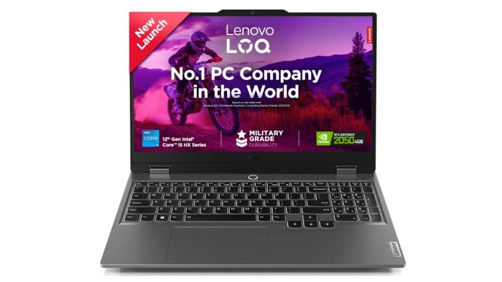 Lenovo LOQ Intel Core i5 12th Gen Gaming Laptop