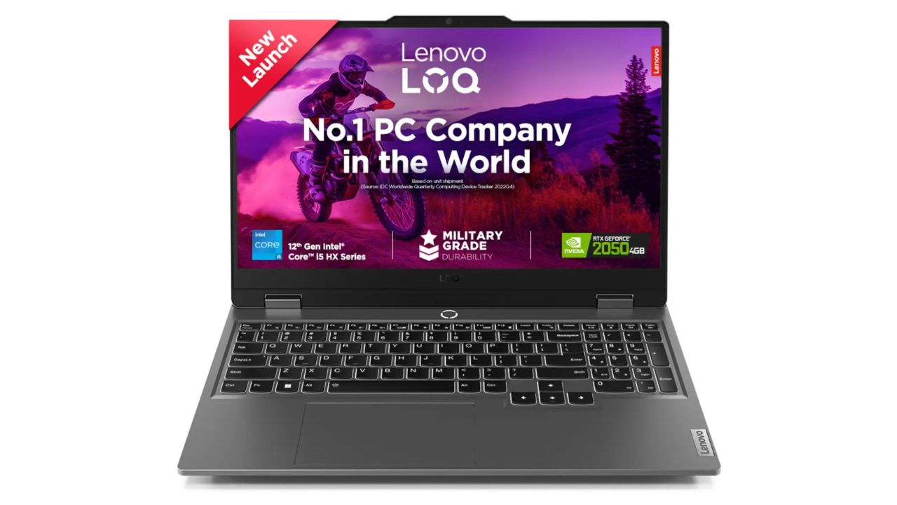 Lenovo LOQ Intel Core i5 12th Gen RTX 2050 Laptop