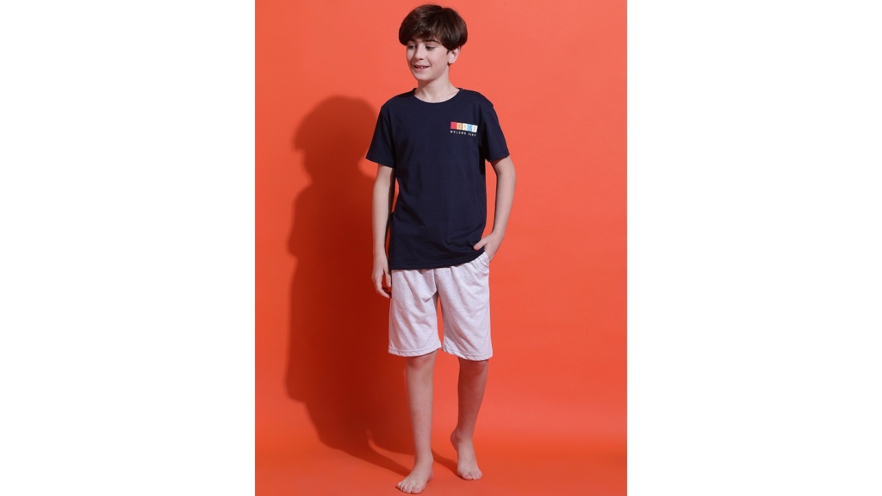 Lil Tomatoes Boys Printed Night suit