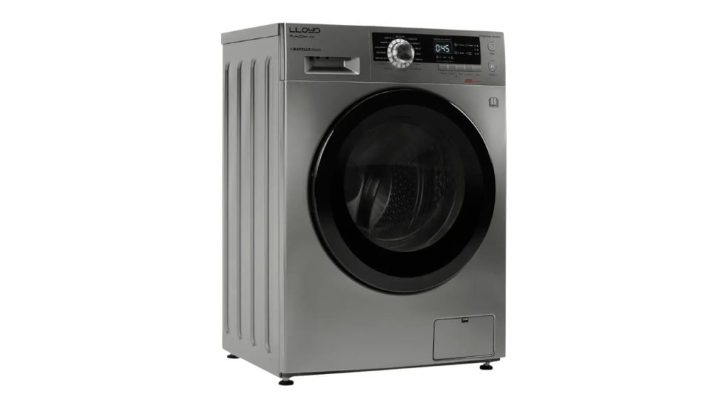 Lloyd by Havells 8:6 kg Washer with Dryer with In-built Heater Grey (LWDF80DX1)