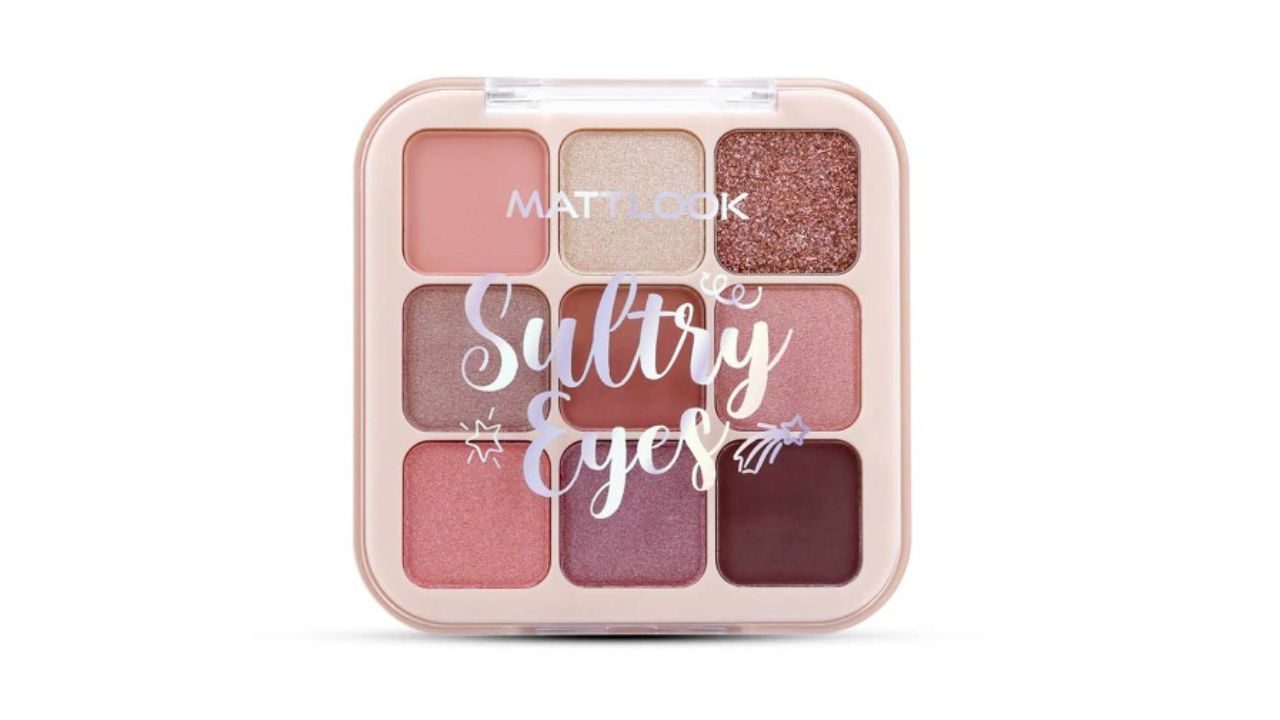 MATTLOOK Sultry Eyes Eyeshadow Palette - 14g - Holiday Wine 02