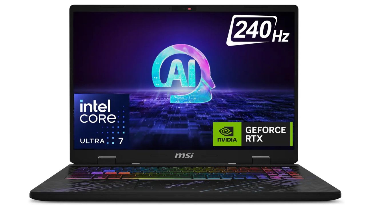 MSI Pulse 16 AI PC Intel Core Ultra Gaming Laptop