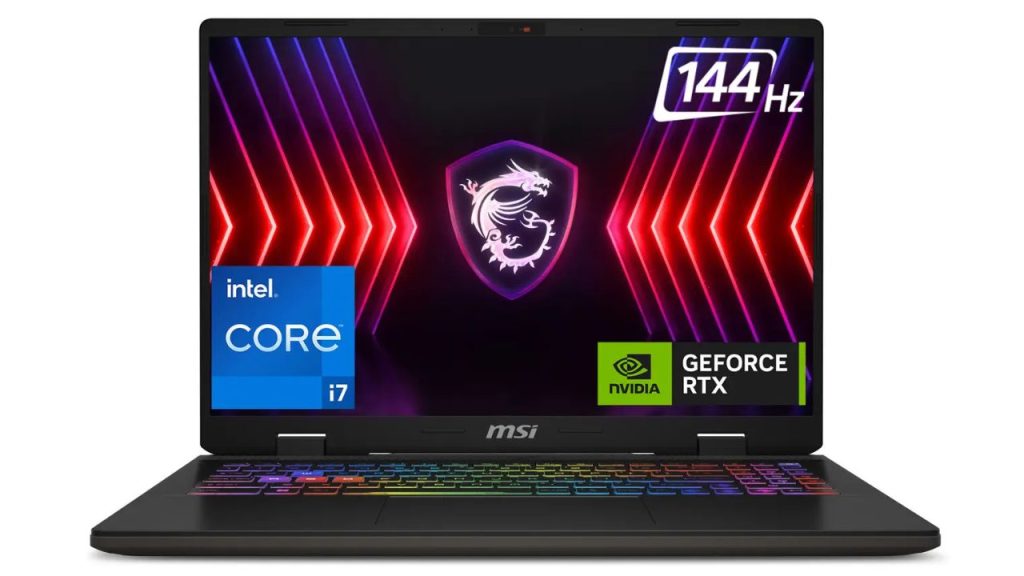 MSI Sword 16 HX Intel Core i7 Gaming Laptop