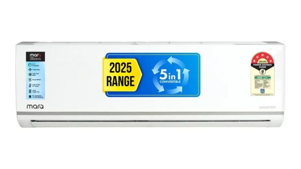 MarQ by Flipkart 2025 1.5 Ton 5 Star Split Inverter