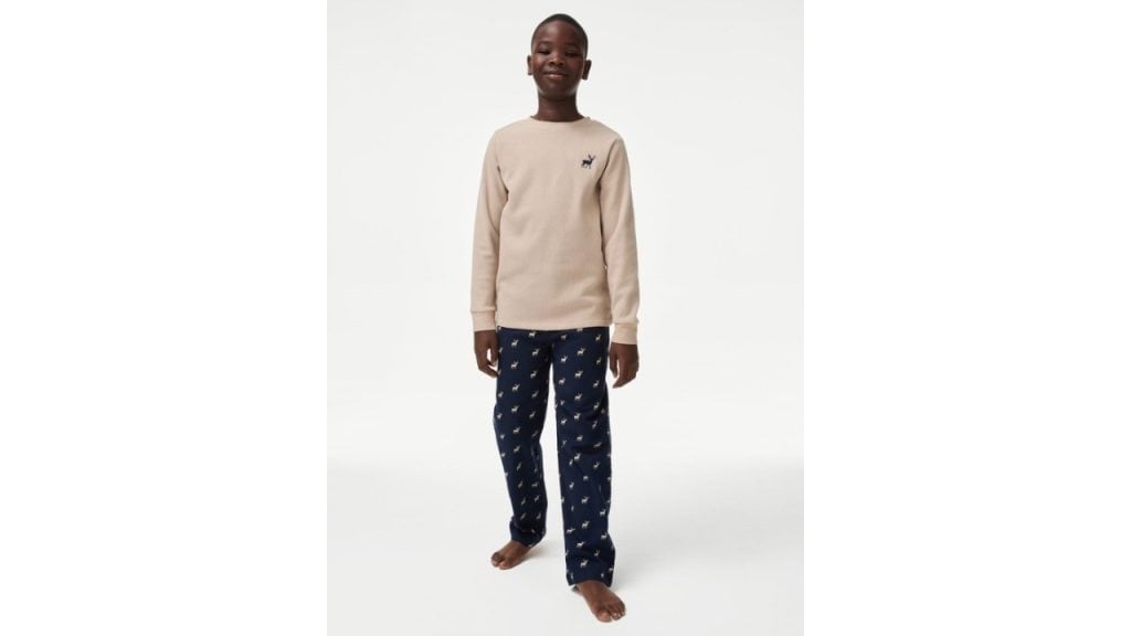 Marks & Spencer Boys Pure Cotton Night suit