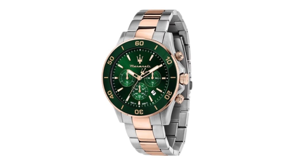 Maserati Men Water Resistance Stainless Steel Chronograph Analogue Watch R8873600004
