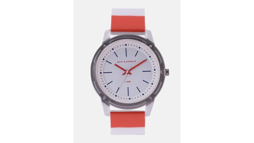 Mast & Harbour Unisex White Analogue Watch MFB-PN-SM-02