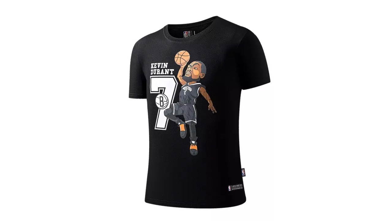 NBA KEVIN DURANT 7 BROOKLYN NETS MENS T-SHIRT