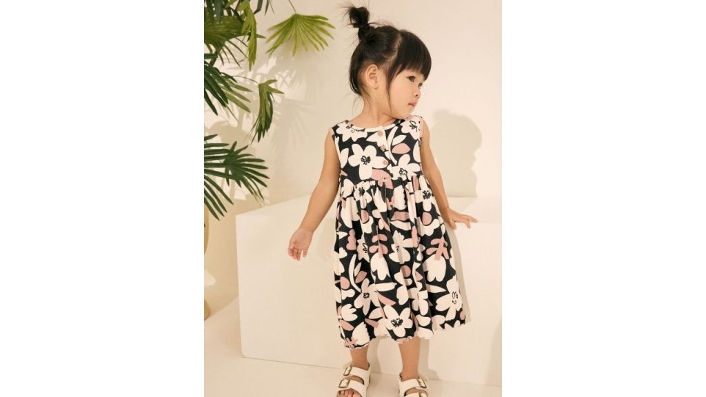 NEXT Girls Floral Print Playsuit