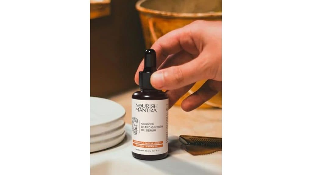 Nourish Mantra Men Advanced Beard Growth Oil - 30ml