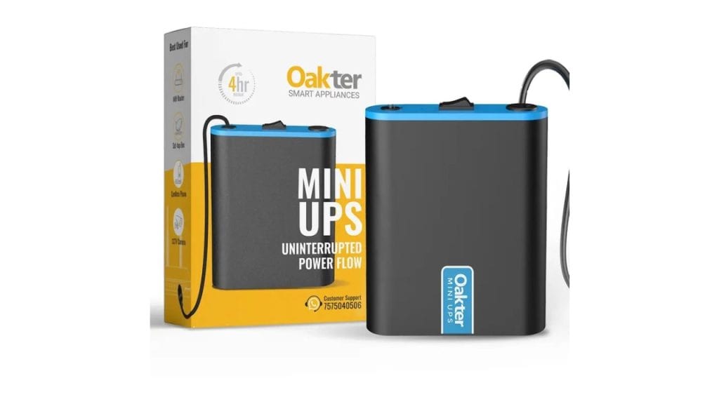 Oakter mini ups 12v wi-fi Power Backup for Router