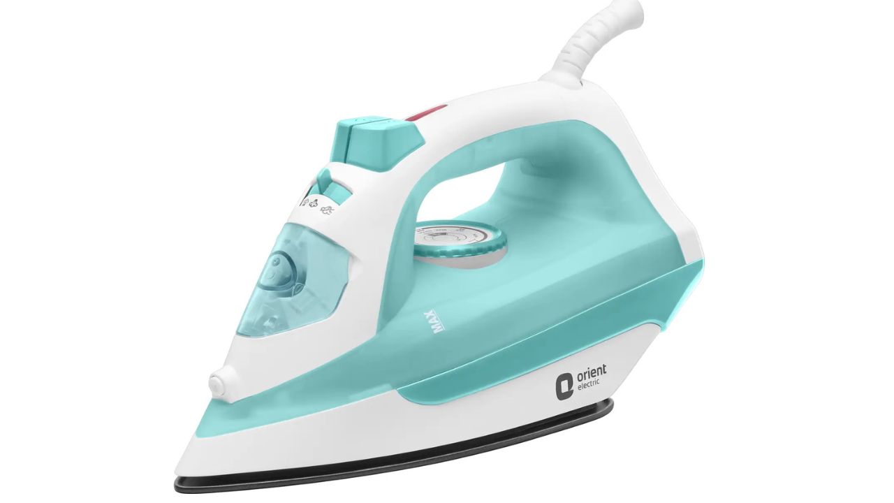 Orient Electric Fabrifeel SIFF20WGP 2000 W Steam Iron (White, Green)