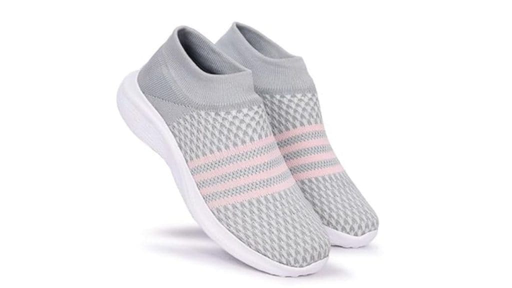 Overstar Casual Loafer Knitting Socks Shoes