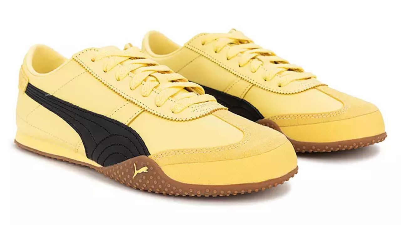 PUMA Bella Leather Sneakers Women (Yellow)