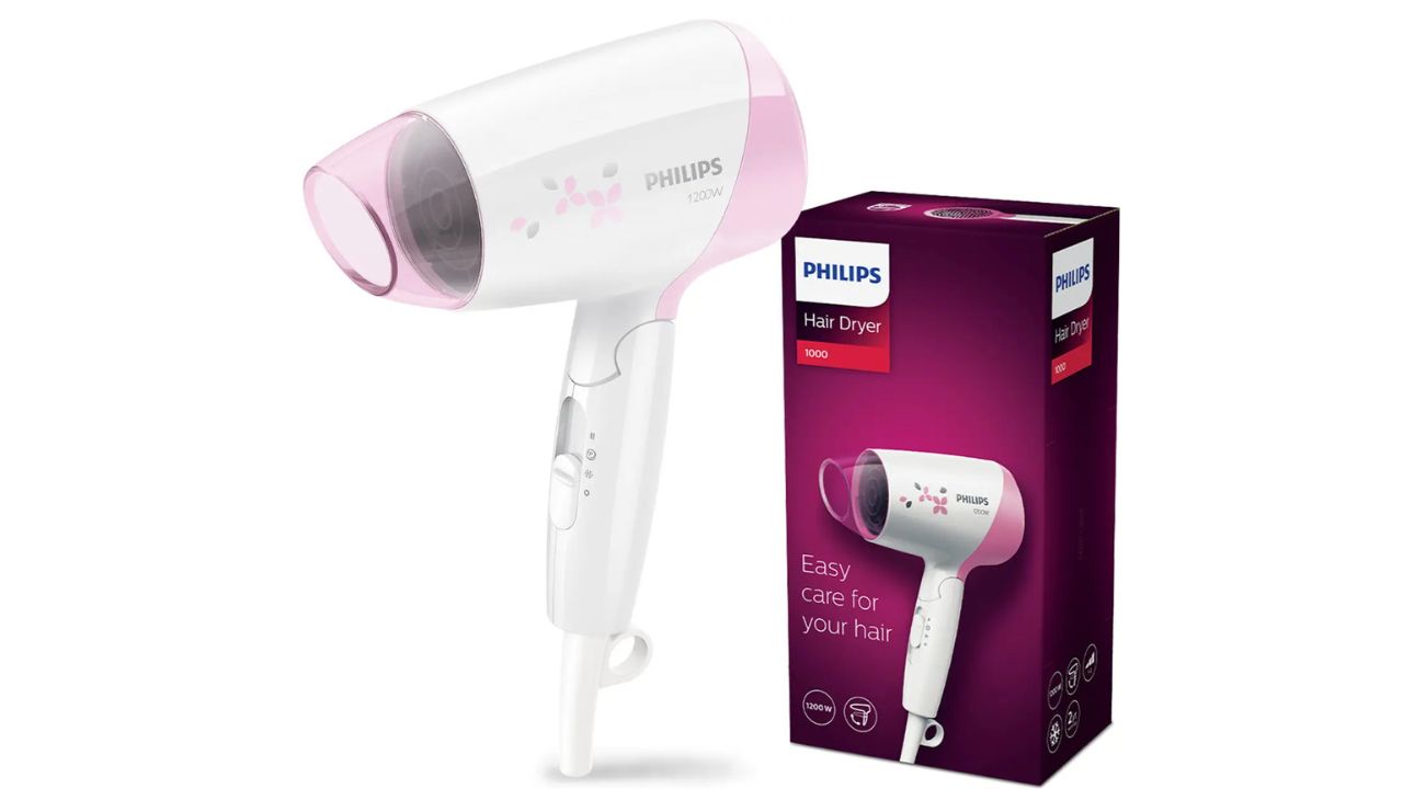 Philips HP8120/00 Hair Dryer – Compact, Stylish, and Surprisingly Powerful