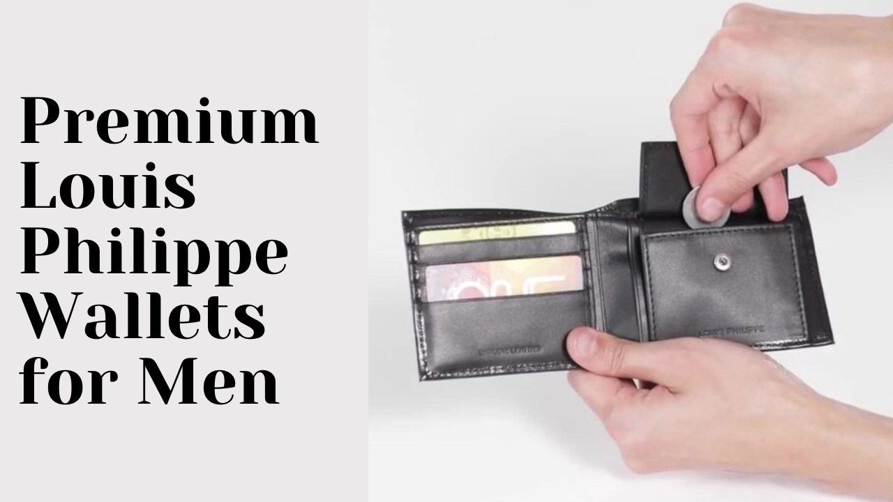 Premium Louis Philippe Wallets for Men