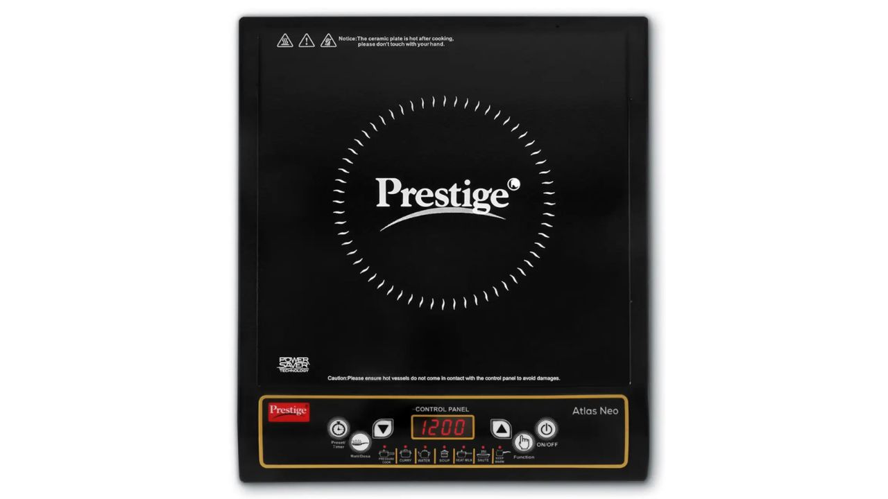 Prestige 1200W Induction Cooktop (Push Button)