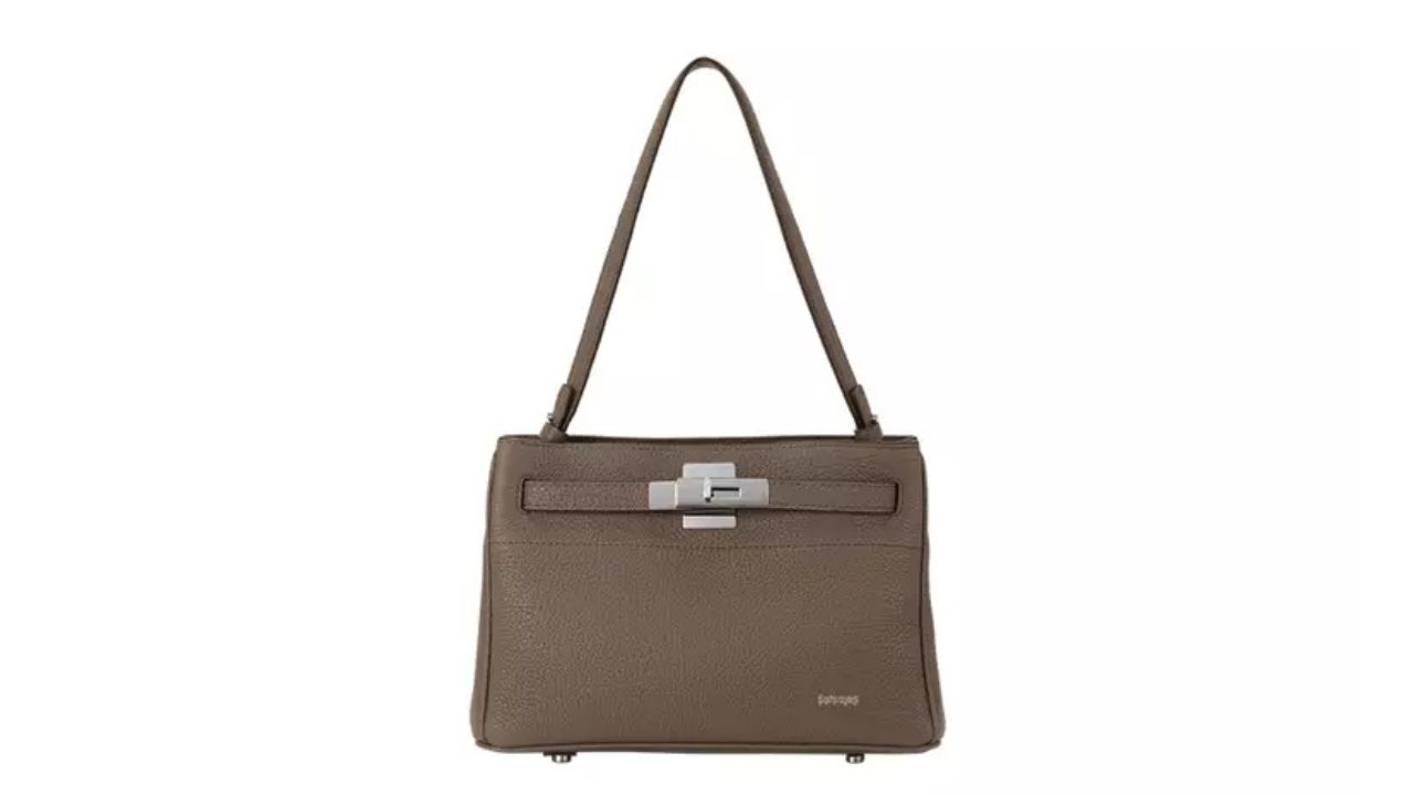 RABEANCO SAOIRSE Soft Structural Belt Tote II Mini - Elephant Grey