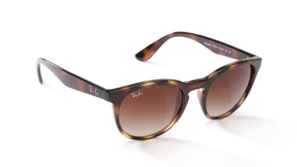 RAY-BAN Unisex Gradient Brown Lens Phantos Sunglasses