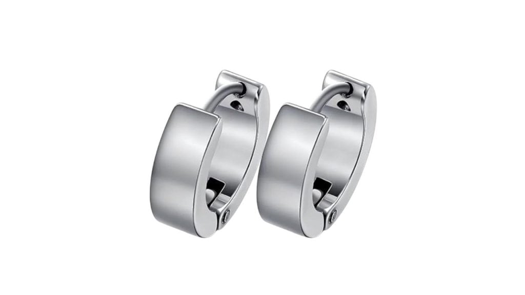 Roadster The Lifestyle Co Stainless Steel Hoop Earrings