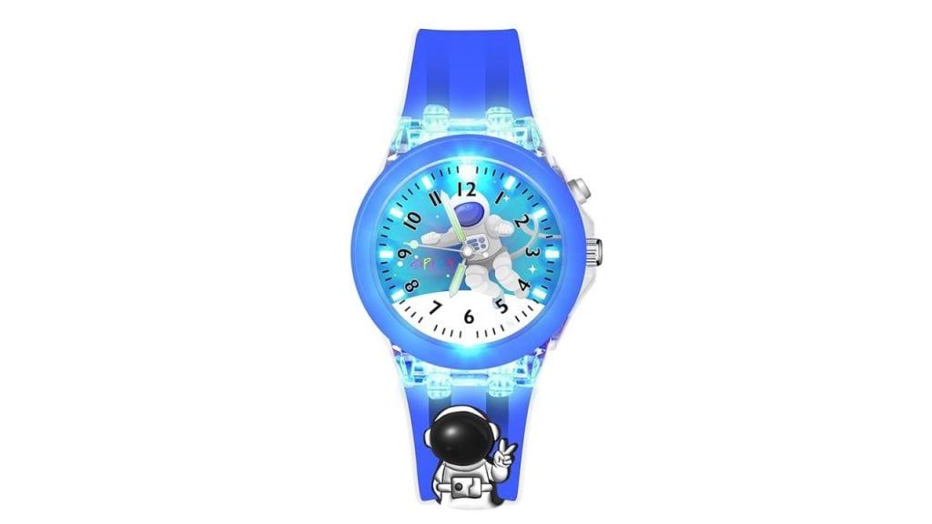 SPIKY Analog Watch with 3D Cartoon Design