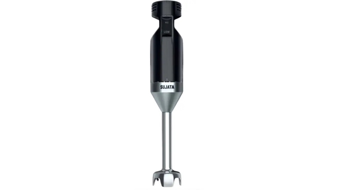 SUJATA 180 W Black Hand Blender, Electric Whisk (BLEND CRAFT)