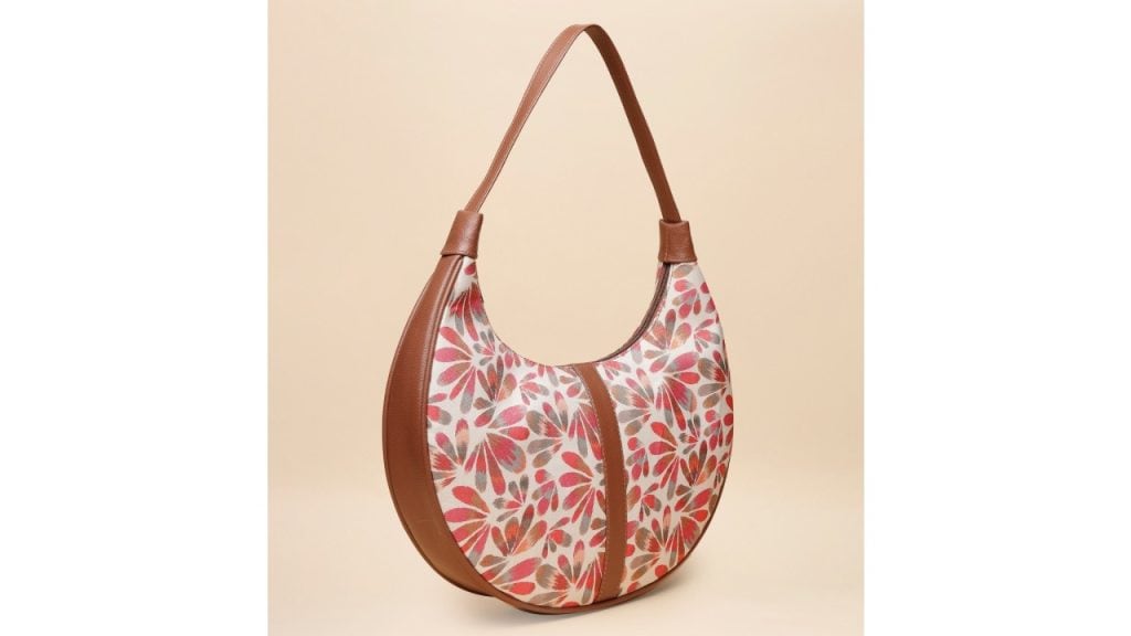 Sangria Floral Printed Handbags
