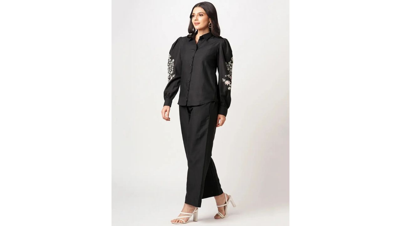 Selvia Shirt Pant Co-ords Set