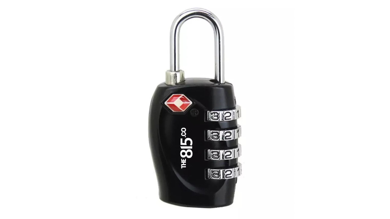 THE 815 CO. Travel Lock TSA 4 Digit
