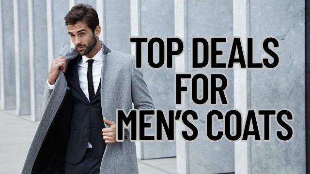 Top Deals for Men’s Coats