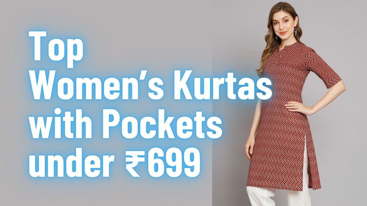 Top Deals on Women’s Kurtas with Pockets under ₹699
