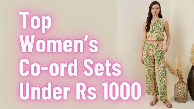 Top Women’s Co-ord Sets Under Rs 1000