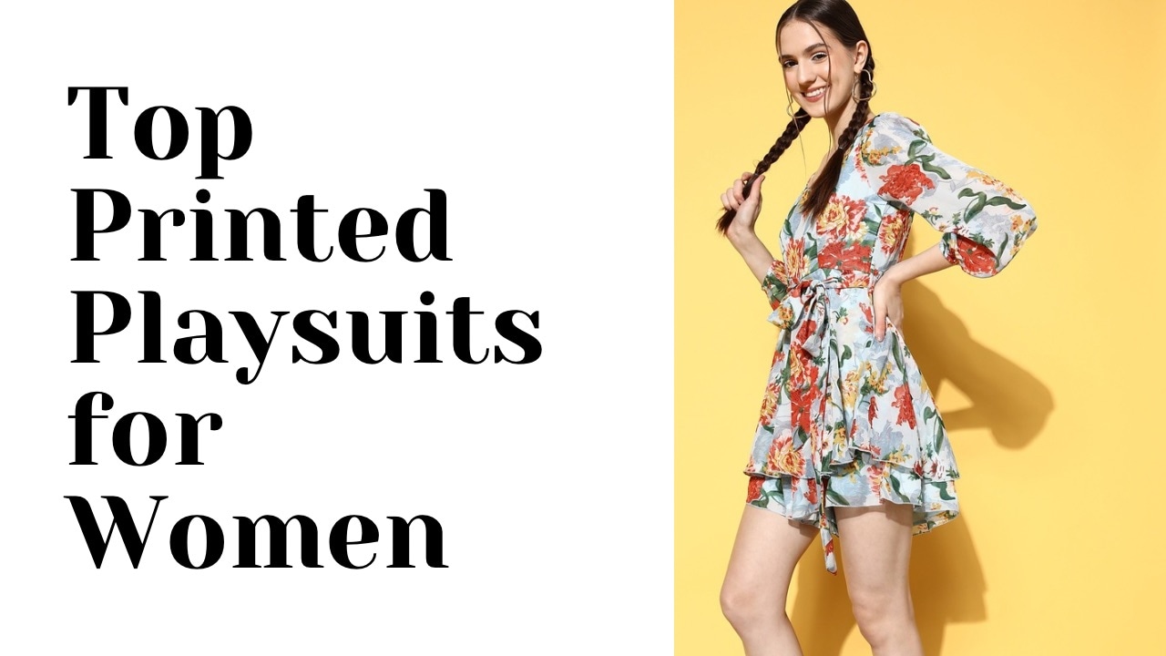 Top printed Playsuits for women