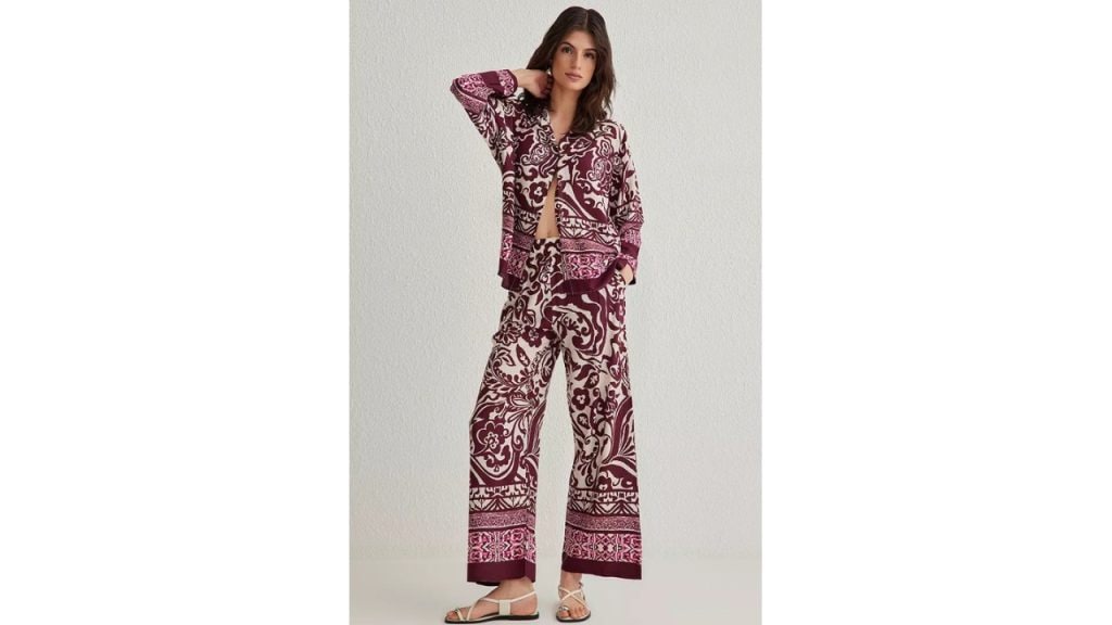 Trendyol Pink Top Bottom Set