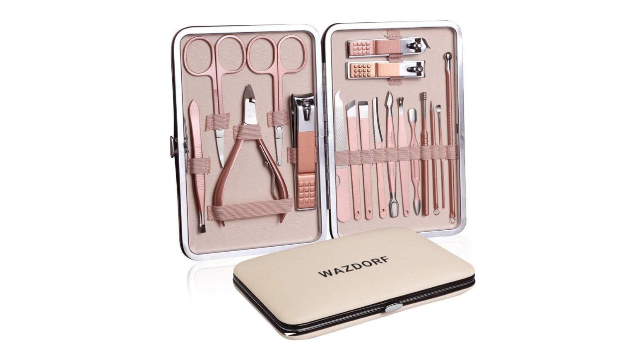 WAZDORF 18-in-1 Manicure Pedicure Kit