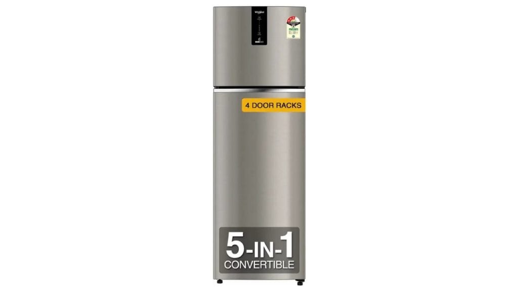 Whirlpool 235 L Frost Free Double Door 3 Star Convertible Refrigerator