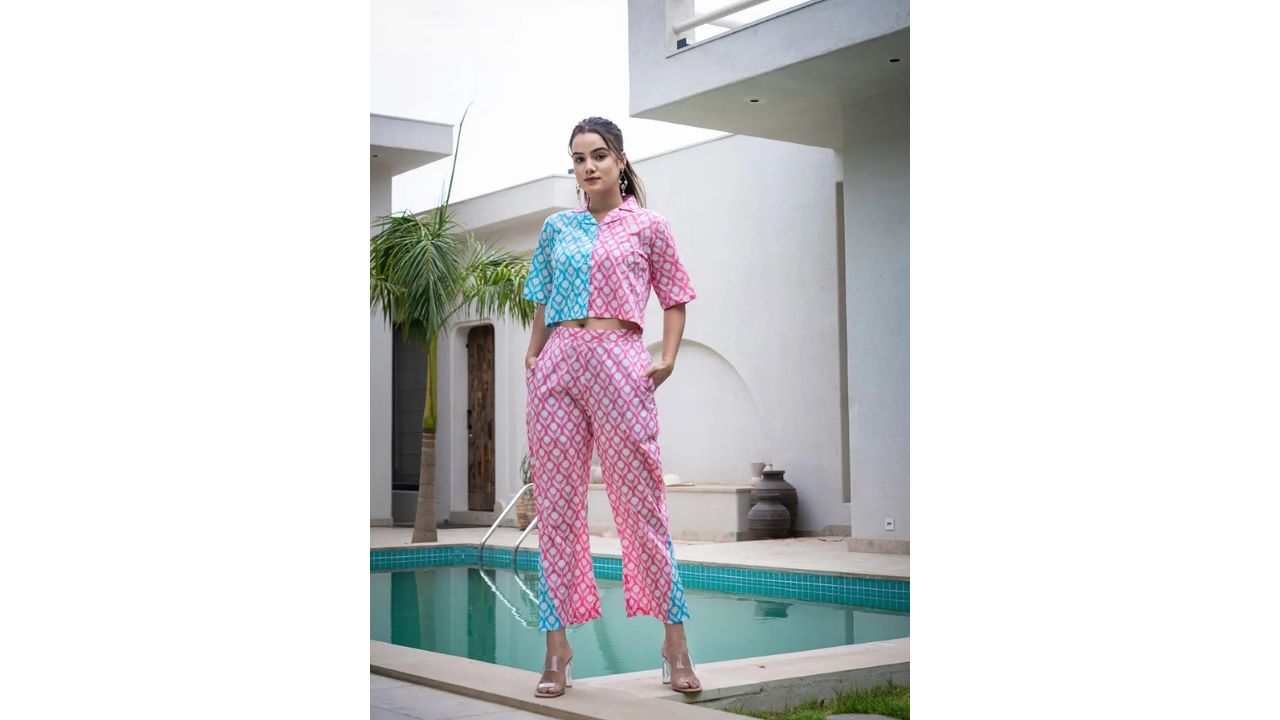 Yufta Top Pant Co-ords Set