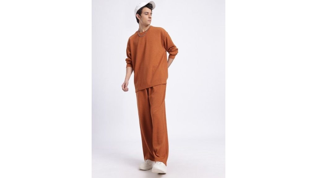 glitchez Ribbed Oversized Co-Ord Set