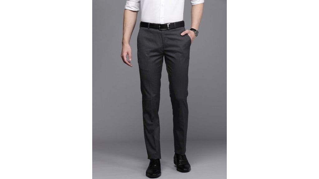 Raymond Men Slim Fit Formal Trousers