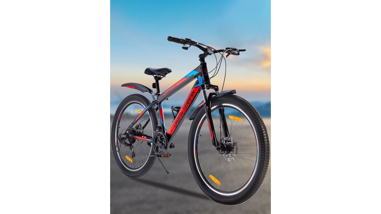URBAN TERRAIN UT2000 21-Speed Shimano Gear and Dual Disc Brakes Mountain Bicycle