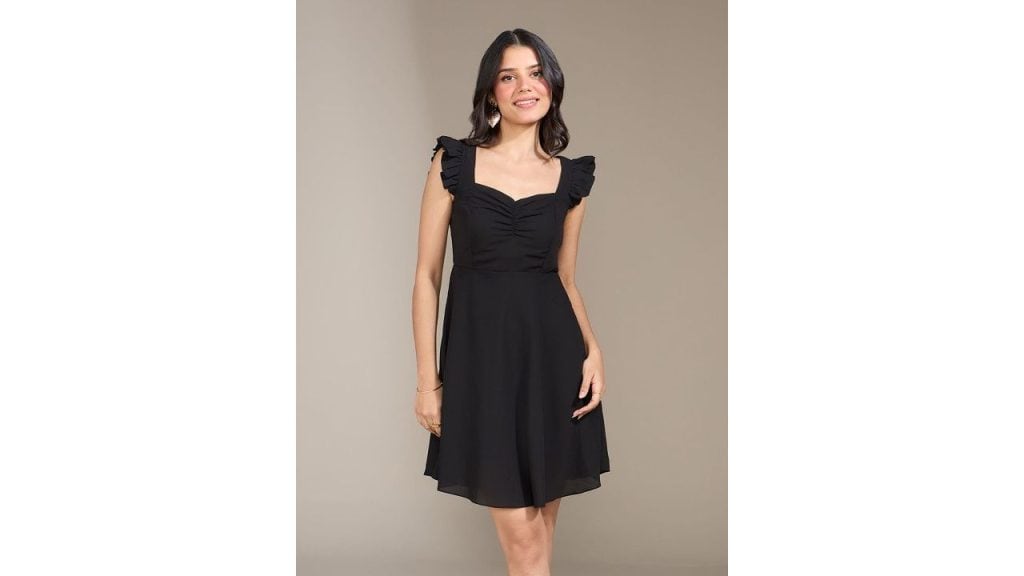 20Dresses Black Crepe Dress