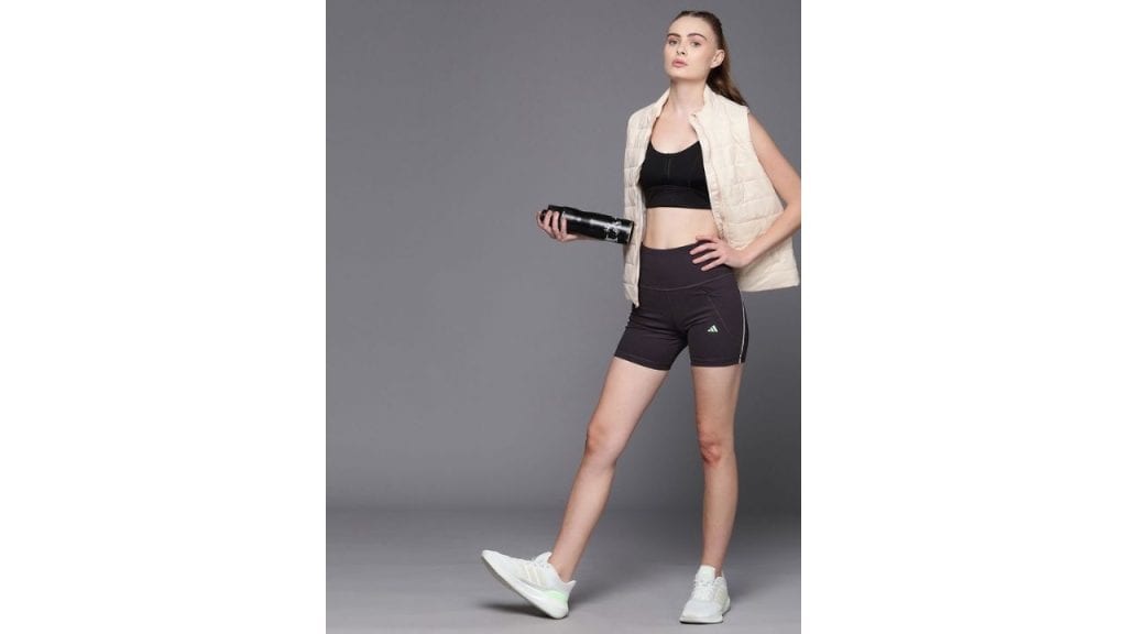 ADIDAS Women Typography Printed Adizero Sh Running Sports Shorts