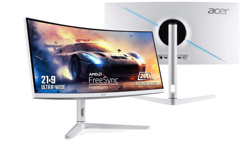 Acer XZ306CX 29.5 Inch Ultrawide 21:9 Curved Monitor