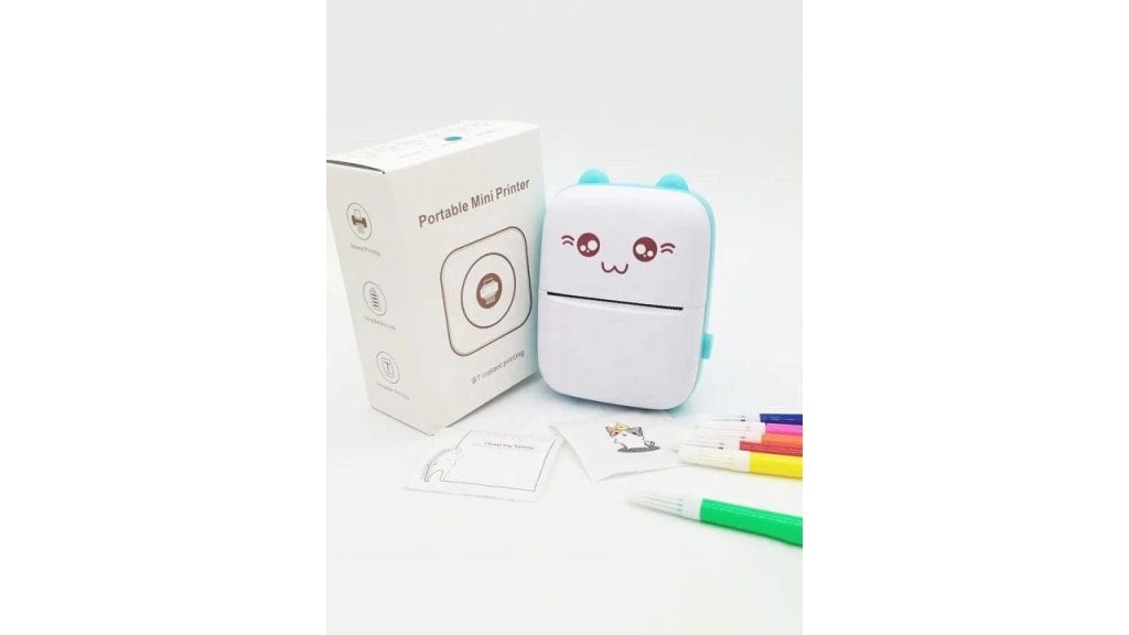 Adbeni Unisex USB Portable Wireless Mini Printer Toy