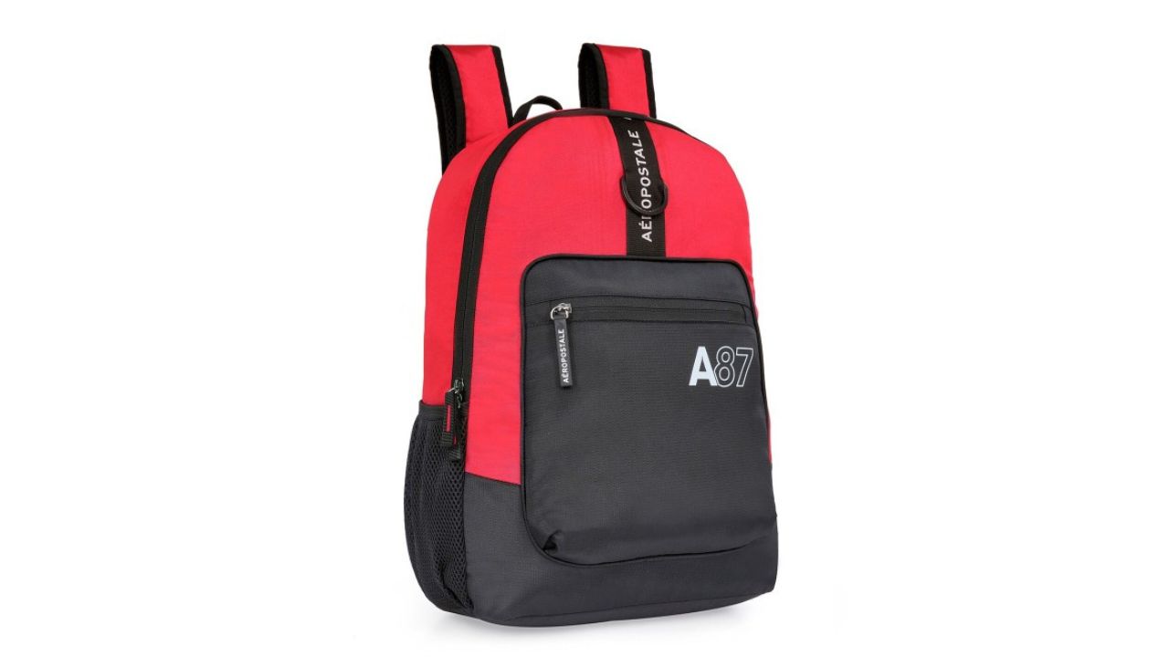 Aeropostale Unisex Brand Logo Printed Backpack
