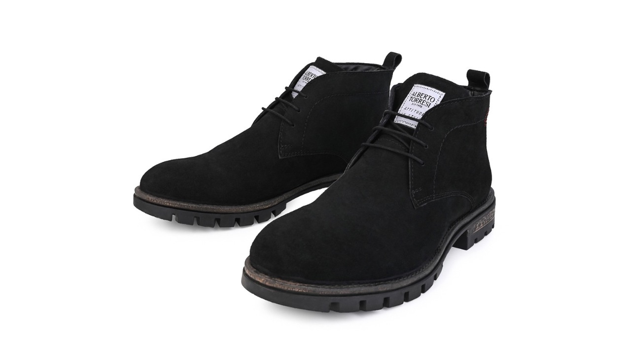 Alberto Torresi Headon Series Devl559 Men Leather Regular Boots