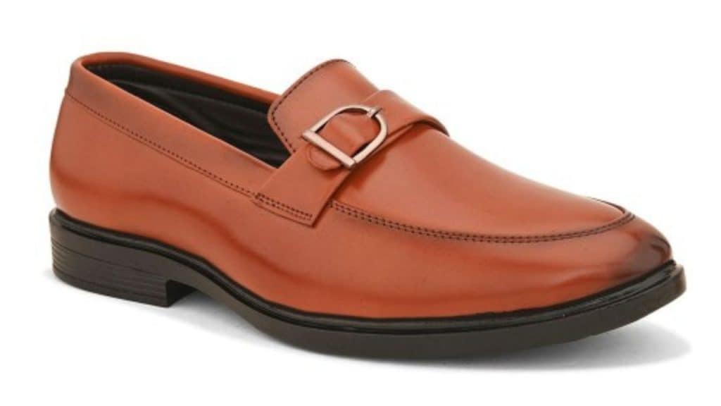 Anouk Men Solid Round Toe Formal Loafers