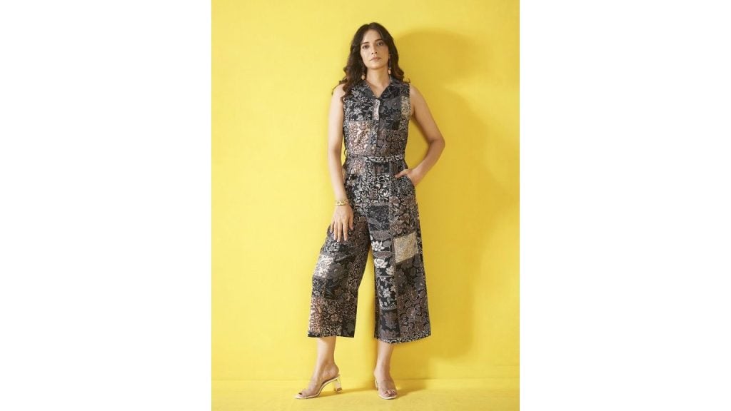 Anouk Modal Printed Basic Jumpsuit